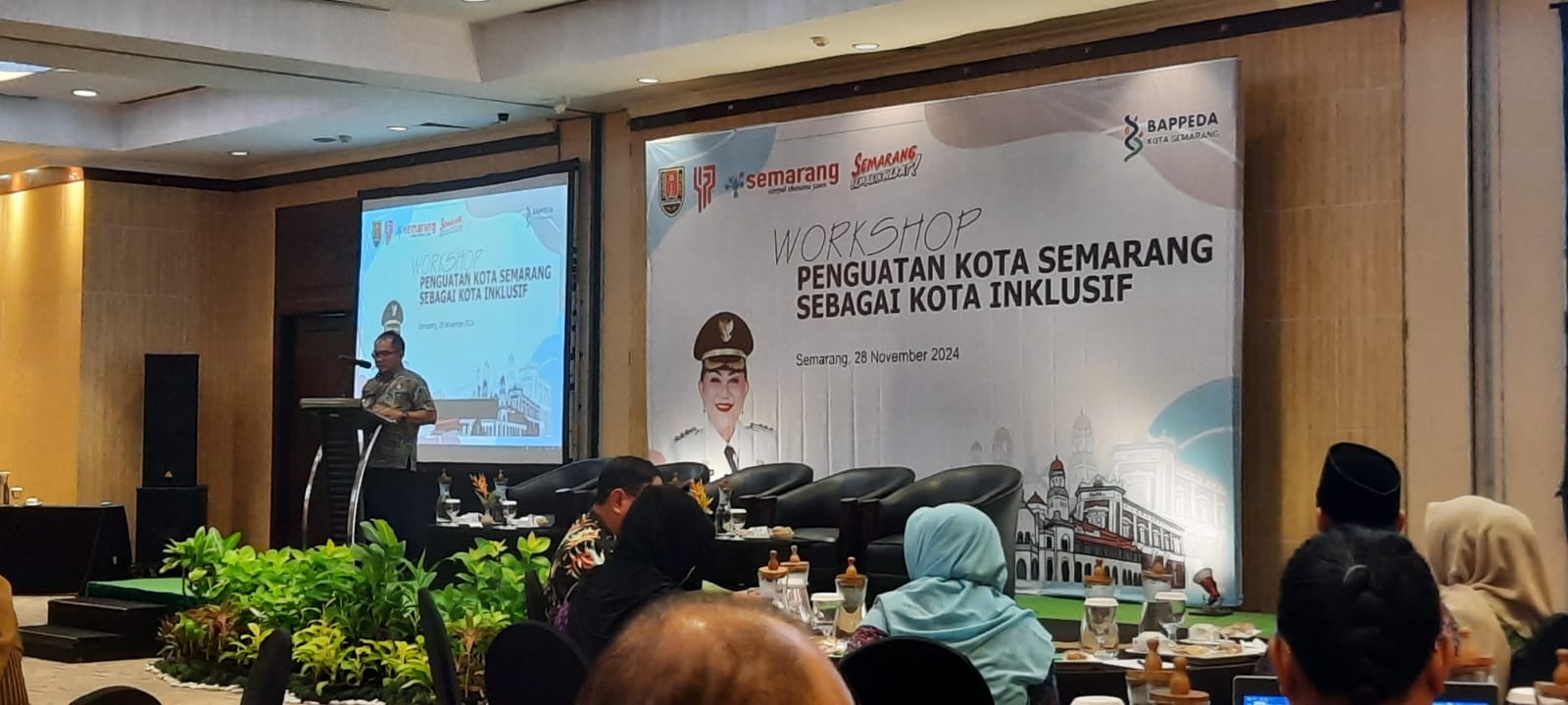 Diskominfo Kota Semarang Hadiri Workshop Penguatan Kota Semarang sebagai Kota Inklusi